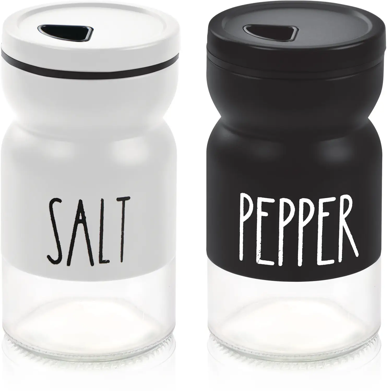 Pepper and salt shakers