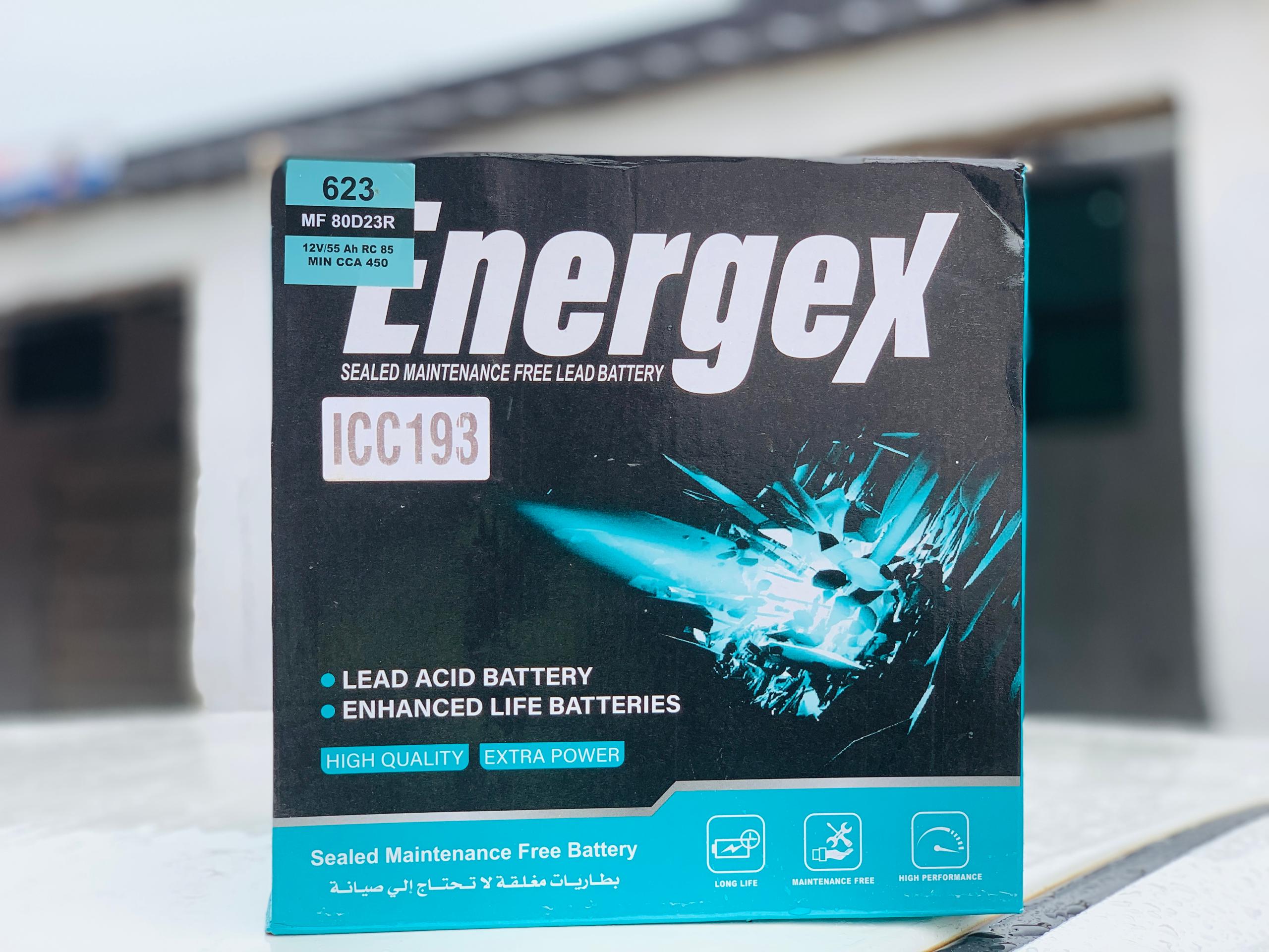 EnergeX Batteries 623