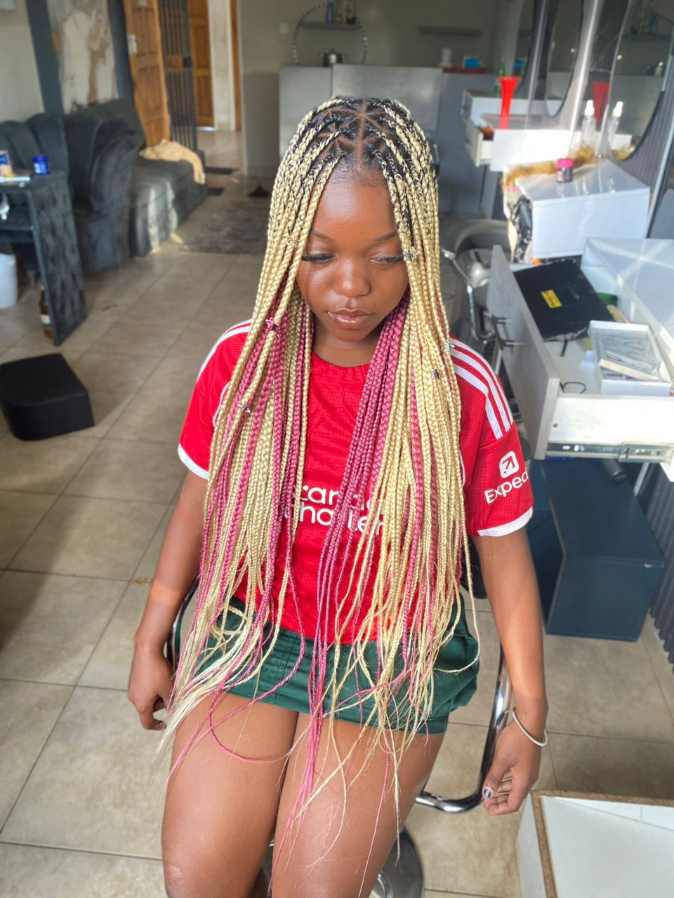 Knotless Braids with Ultra-braid